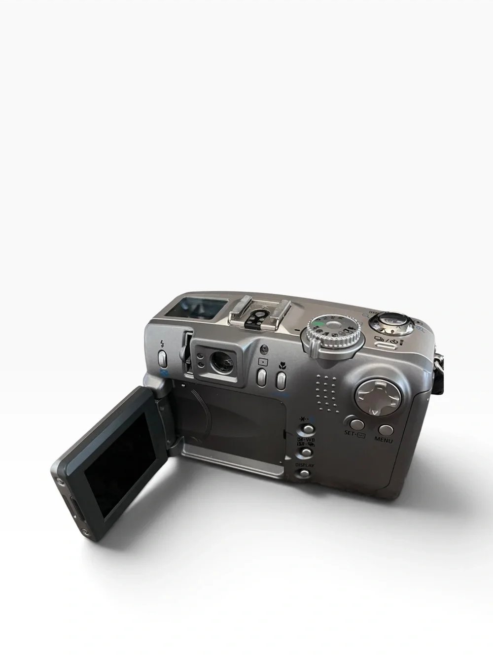 Vtg Canon PowerShot G2 4.0MP Digital Camera PC-1015 Battery, Memory Card & Case